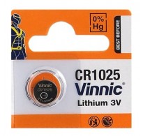 Vinnic Lithium Battery CR1025 (1τμχ)